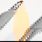 Ribbed Funnel Neck Quarter Zip Sweater