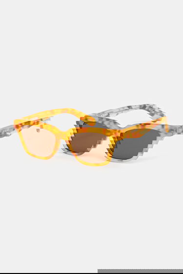 Slnečné okuliare Jacquemus Jacquemus Carre Sunglasses Žltá | JAC109C4SUN, 0