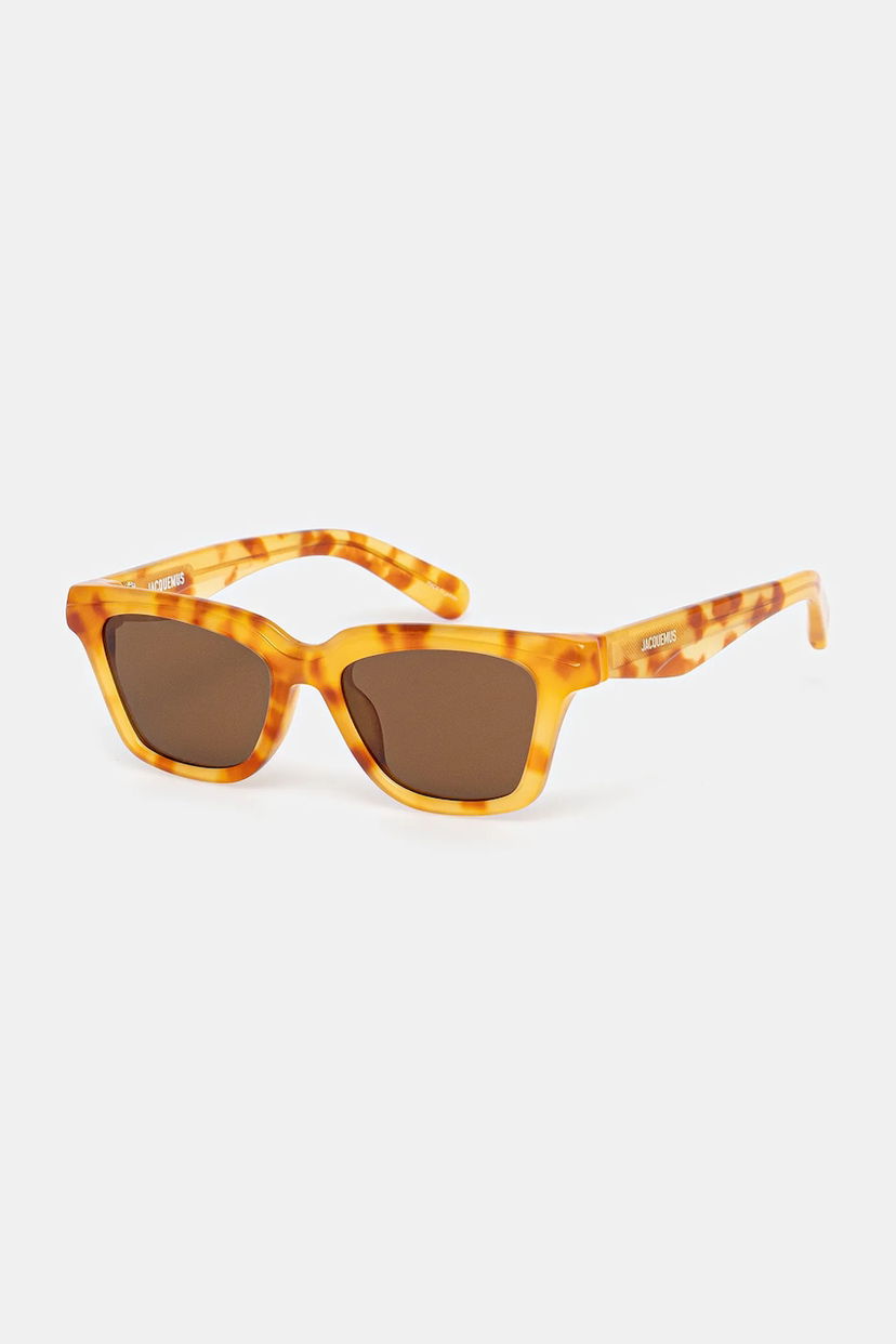 Slnečné okuliare Jacquemus Jacquemus Carre Sunglasses Žltá | JAC109C4SUN