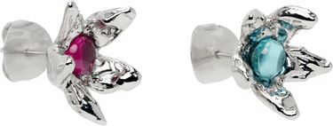 Náušnice Chopova Lowena Chopova Lowena Claw Flower Stud Earrings Metalická | 6573, 1