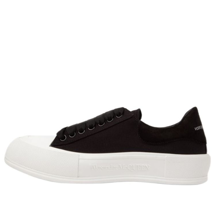 Tenisky a topánky Alexander McQueen Deck Plimsoll Čierna | 707680W4MV71070