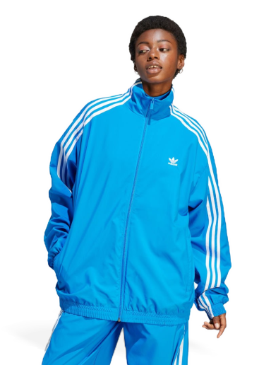 Bunda adidas Originals Adilenium Oversized Track Top Modrá | IV9337