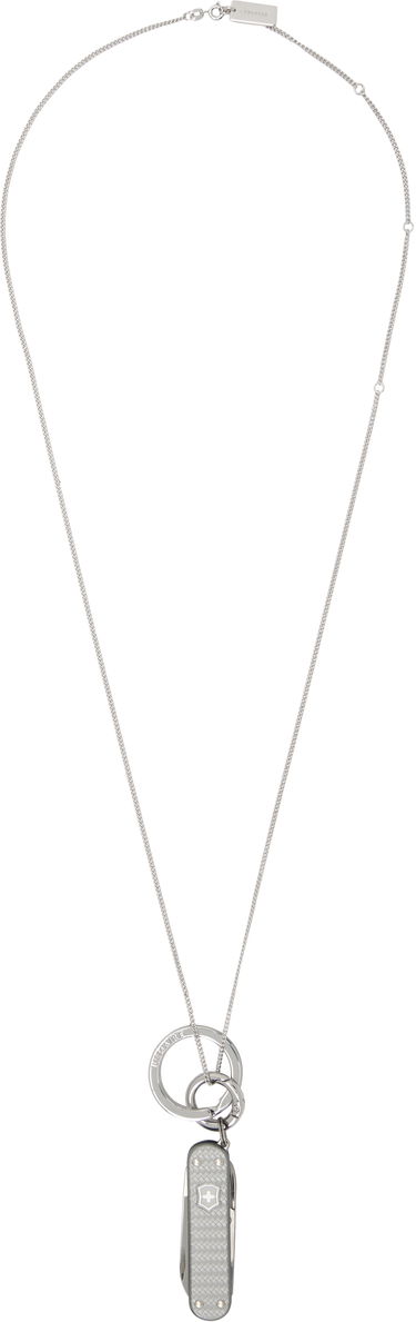 Náhrdelník LEMAIRE Mini Swiss Knife Pendant Necklace Metalická | AC1141 LO0074, 0