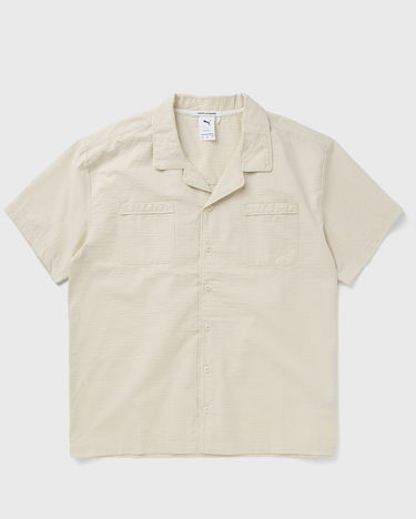 Košeľa Puma MMQ Seersucker Shirt Béžová | 624016-87, 2