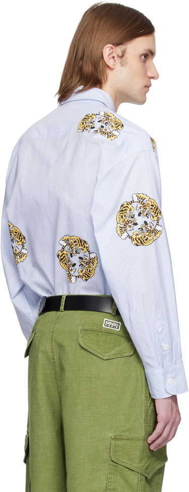 Košeľa KENZO Kenzo Paris VERDY Edition Oversized Shirt Modrá | FF55CH5039A5, 2