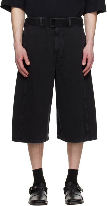 Šortky LEMAIRE Lemaire Twisted Denim Shorts Čierna | PA1107 LD1023, 0