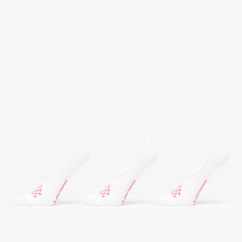 Ponožky Vans Vans Classic Canoodle Rox No-Show Socks - 3 Pack Biela | VN000QCAJU41
