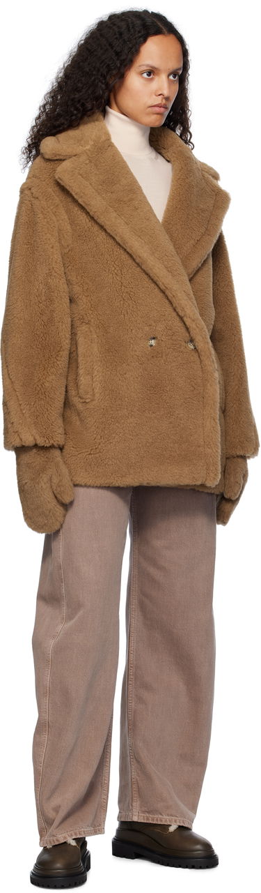 Kabáty Max Mara Max Mara Dramma Teddy Coat Hnedá | 2421086072600 MM10739, 3