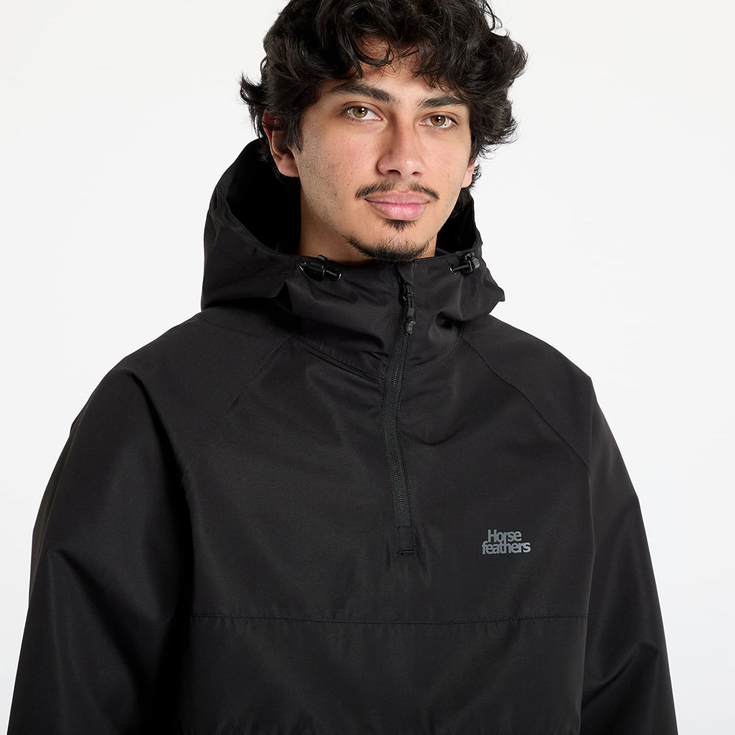 Vetrovka Horsefeathers Horsefeathers Landon Anorak Jacket Čierna | TM064B, 1