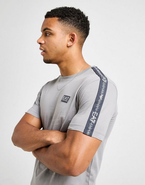 Tričko Emporio Armani Emporio Armani 7 Tape Badge T-Shirt Šedá | AF132447M001151U8062, 0