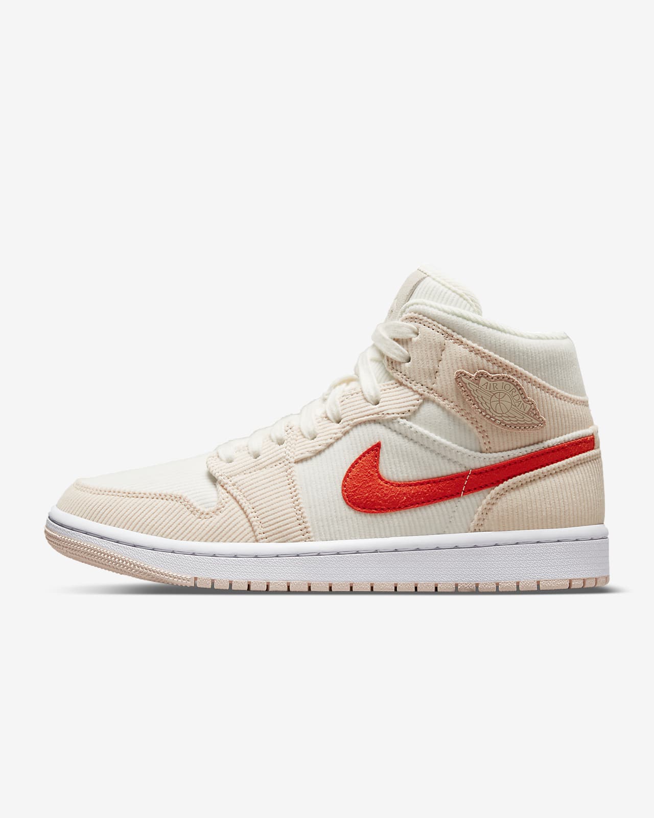 Tenisky a topánky Jordan Air Jordan 1 Mid SE "Corduroy" W Oranžová | DA8009-108, 0