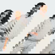 Basketball Sueded 3/4 Half-Zip Crewneck