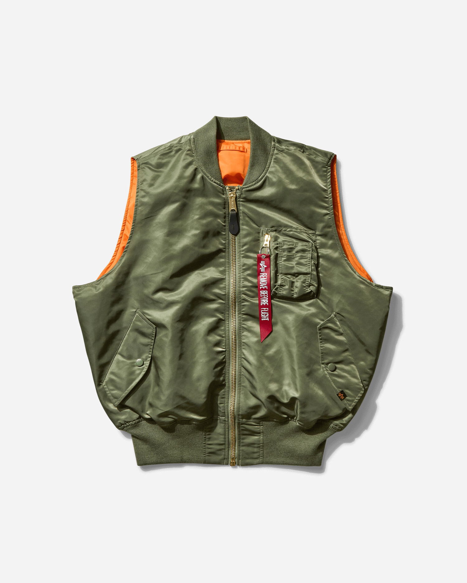 Vesta Alpha Industries MA-1 Heritage Vest Zelené | X156146 01, 0