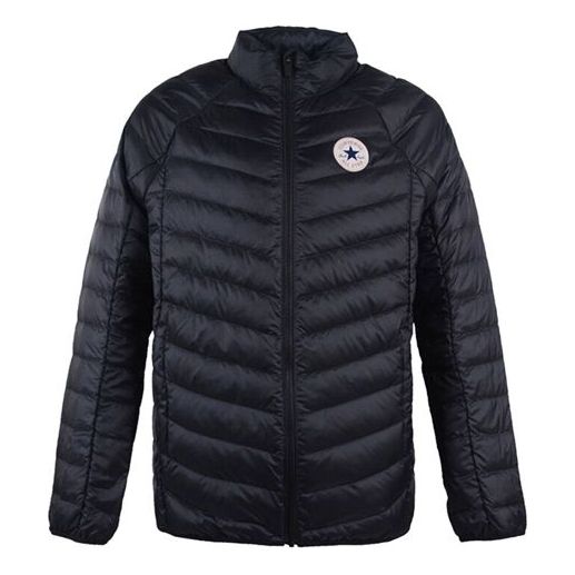 Prešívaná bunda Converse Warm Down Jacket Čierna | 10005116-A01, 0