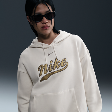 Mikina Nike Nike Sportswear Phoenix Fleece Hoodie Béžová | IB9974-030, 0