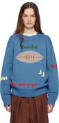 Bode Spirit Intarsia Knit Sweater