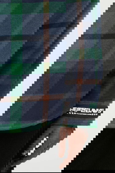 Košeľa AAPE by A Bathing Ape Main Long Sleeve Regular Fit Classic Collar Flannel Plaid Shirt Rôznofarebný | AAPSTM8504XXN, 4