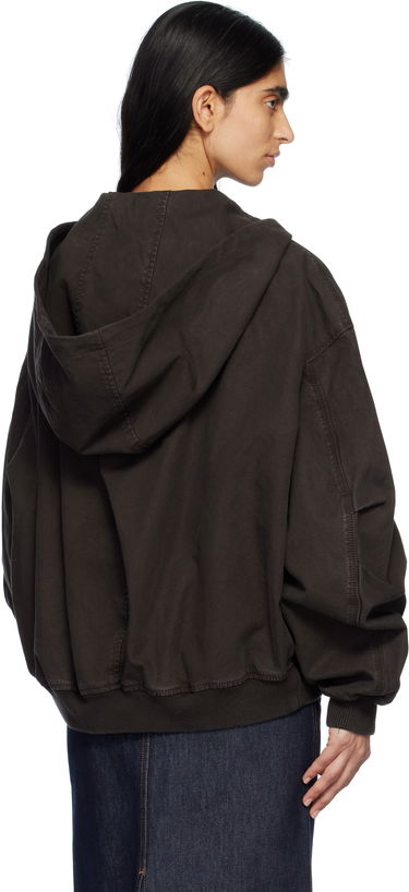 Mikina The Attico Attico Hooded Bomber Jacket Hnedá | 250WCB00066 DDC093AA, 2