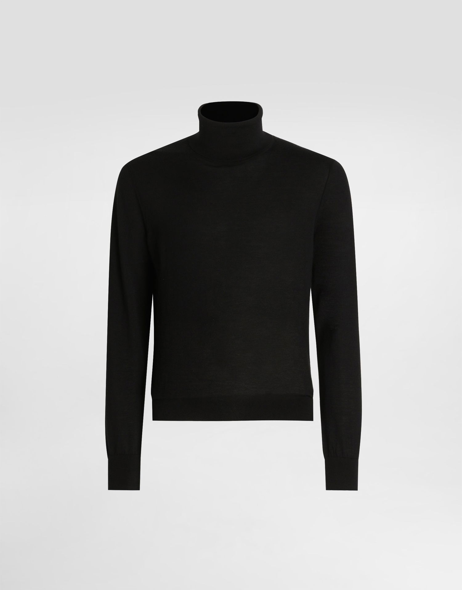 Sveter Dolce & Gabbana Dolce & Gabbana Cashmere Turtleneck Pullover Čierna | GXW05TJBW05N0000, 0