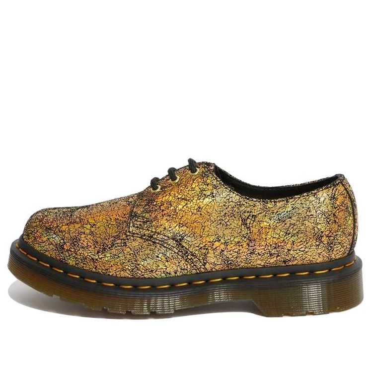 Tenisky a topánky Dr. Martens 1461 Iridescent Crackle Oxford Shoes Žltá | 25729710