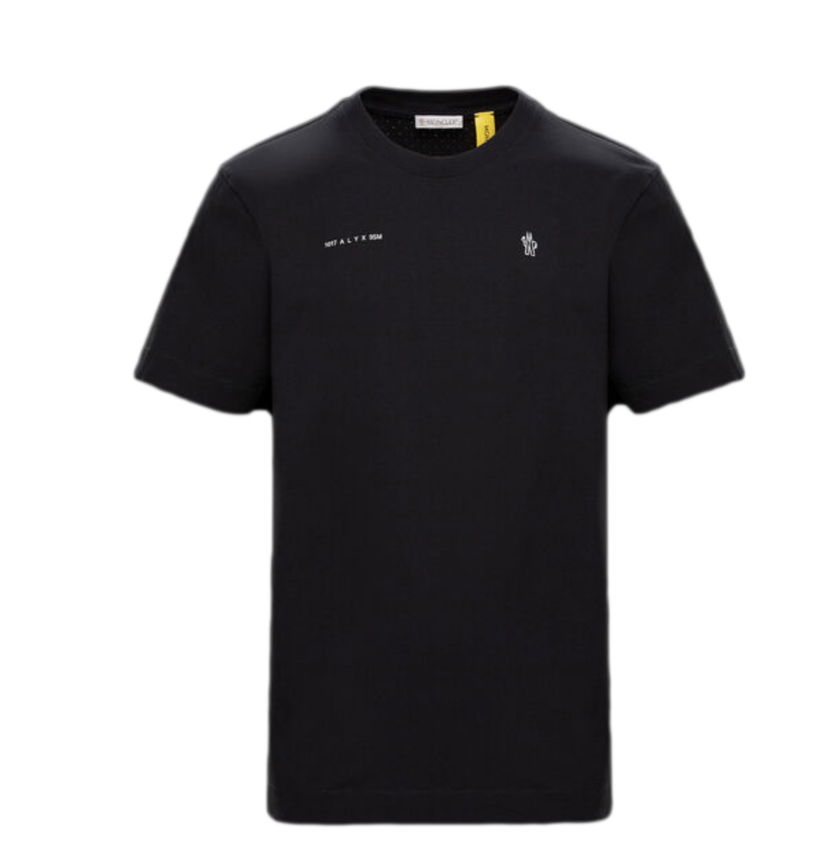 Tričko Moncler Logo Print Oversized T-shirt Čierna | 8C71340829JJ BLAC