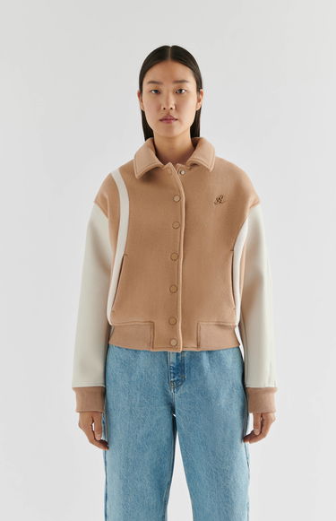 Bunda AXEL ARIGATO Bay Varsity Jacket Hnedá | A2116002, 7
