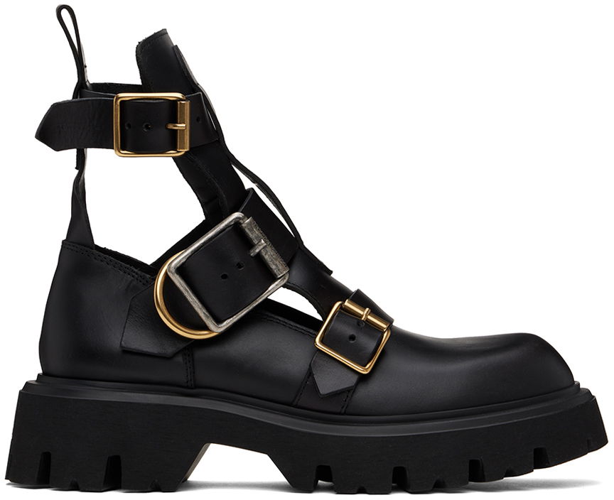 Oblečenie Vivienne Westwood Vivienne Westwood Rome Commando Boots Čierna | 7102003PM-L0028-, 0