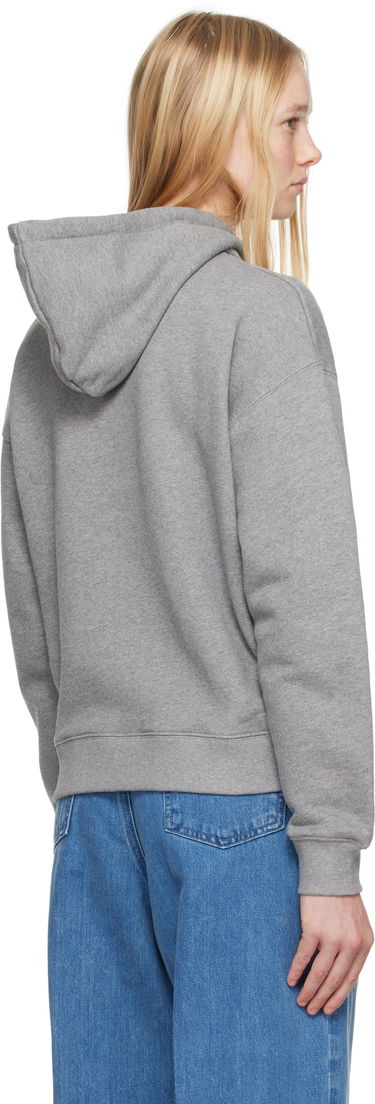 Mikina MAISON KITSUNÉ Maison Kitsuné Fox Head Patch Comfort Hoodie Šedá | MW00704KM0321, 2