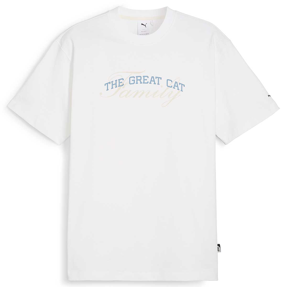 Tričko Puma BASKETBALL NOSTALGIA Graphic Tee, white Tyrkysová | 624033_02, 0