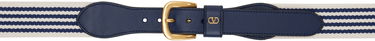 Opasok Valentino Valentino Garavani VLogo Signature Webbing Belt Navy | 6Y2T0SE9BQJ, 0