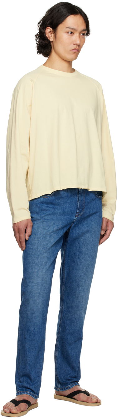 Tričko The Row The Row Jameson Long Sleeve T-Shirt Žltá | 875-K636, 3