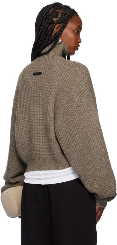 Sveter Fear of God Fear of God ESSENTIALS Heavy Waffle Turtleneck Hnedá | 192HO247321FW, 2