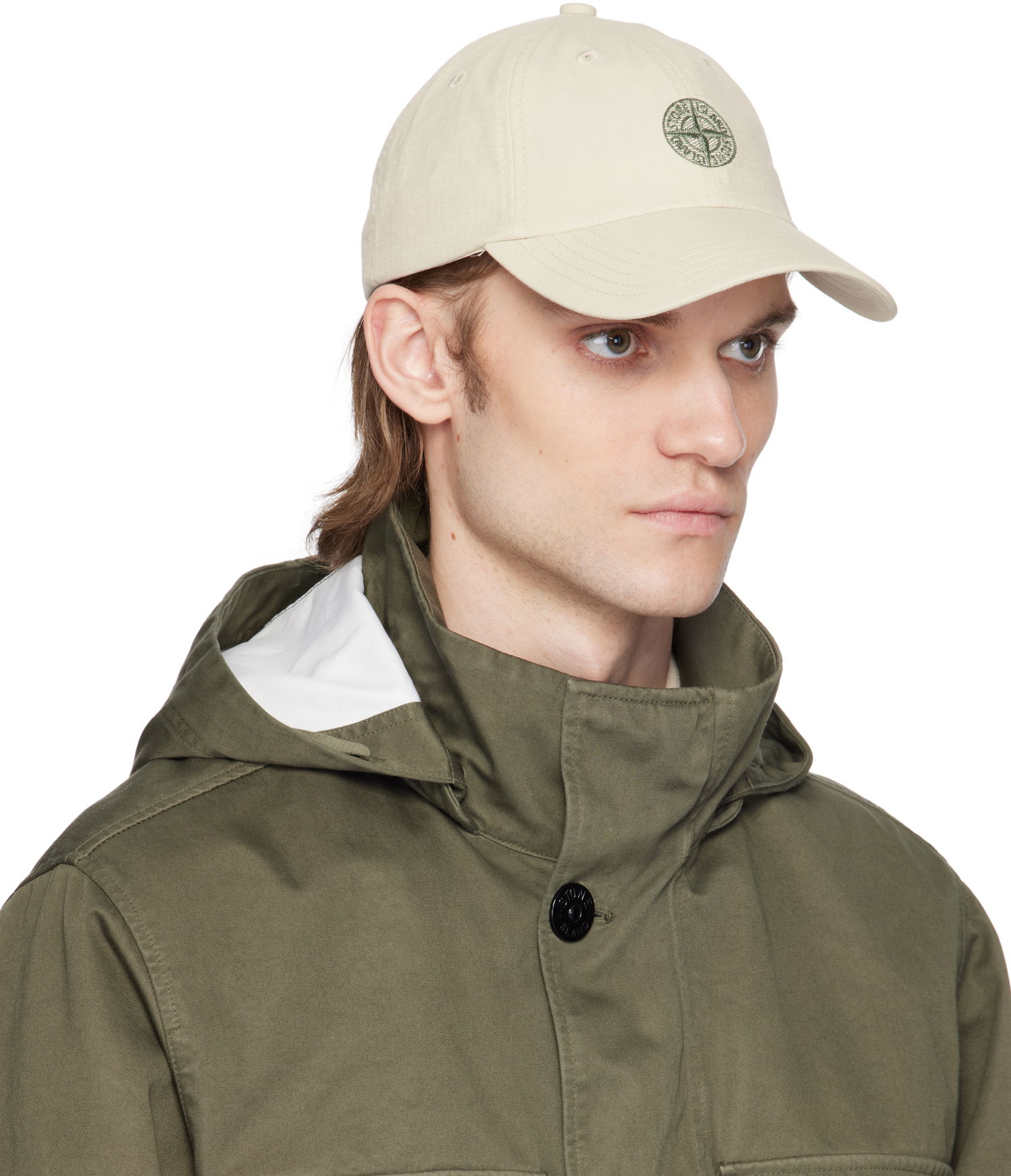 Šiltovka Stone Island Stone Island Ripstop Cotton Cap Béžová | K1S15 9100010 S0154, 1