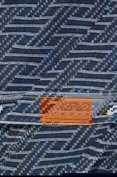 Bunda KENZO Transitional Oversize Trucker Weave Denim Jacket Rôznofarebný | FE65DV3106J2.DD, 7