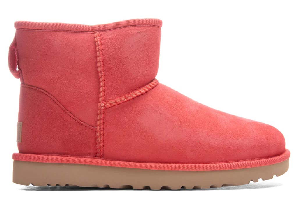 Tenisky a topánky UGG Classic Mini II Boot Hibiscus Pink (Women's) Červená | 1016222-HSPK, 0