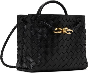 Taška cez rameno Bottega Veneta Green Small Andiamo Top Handle Bag Čierna | 766014 VCPP1, 1