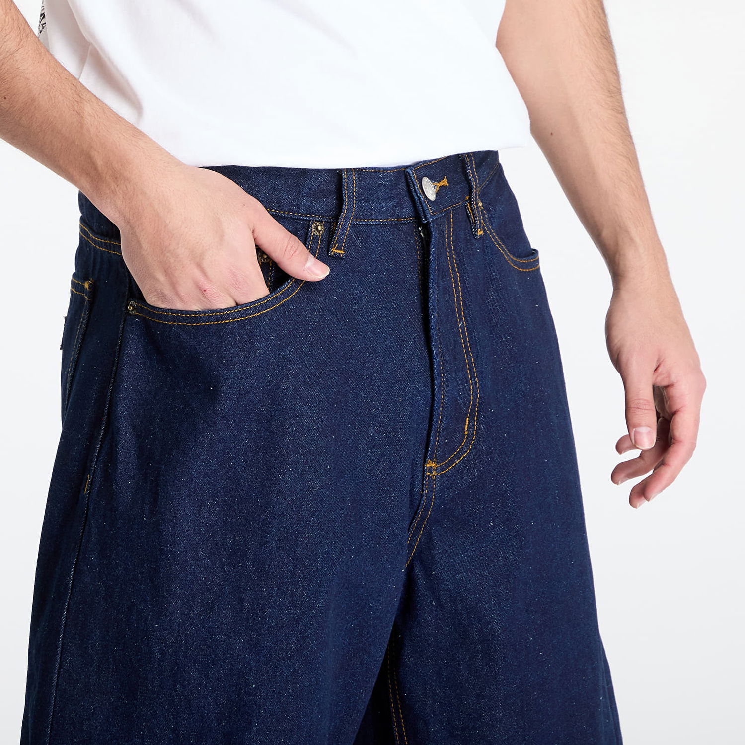 Šortky OBEY OBEY Bigwig Baggy Denim Shorts W31 Modrá | 172100090-RID, 1