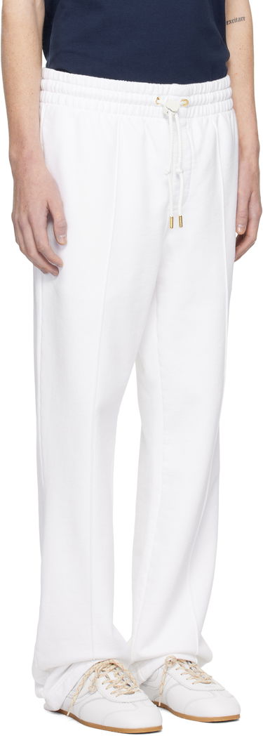 Tepláky Casablanca Diamond Column Embroidered Sweatpants Biela | MPS25-JTR-051-02, 1