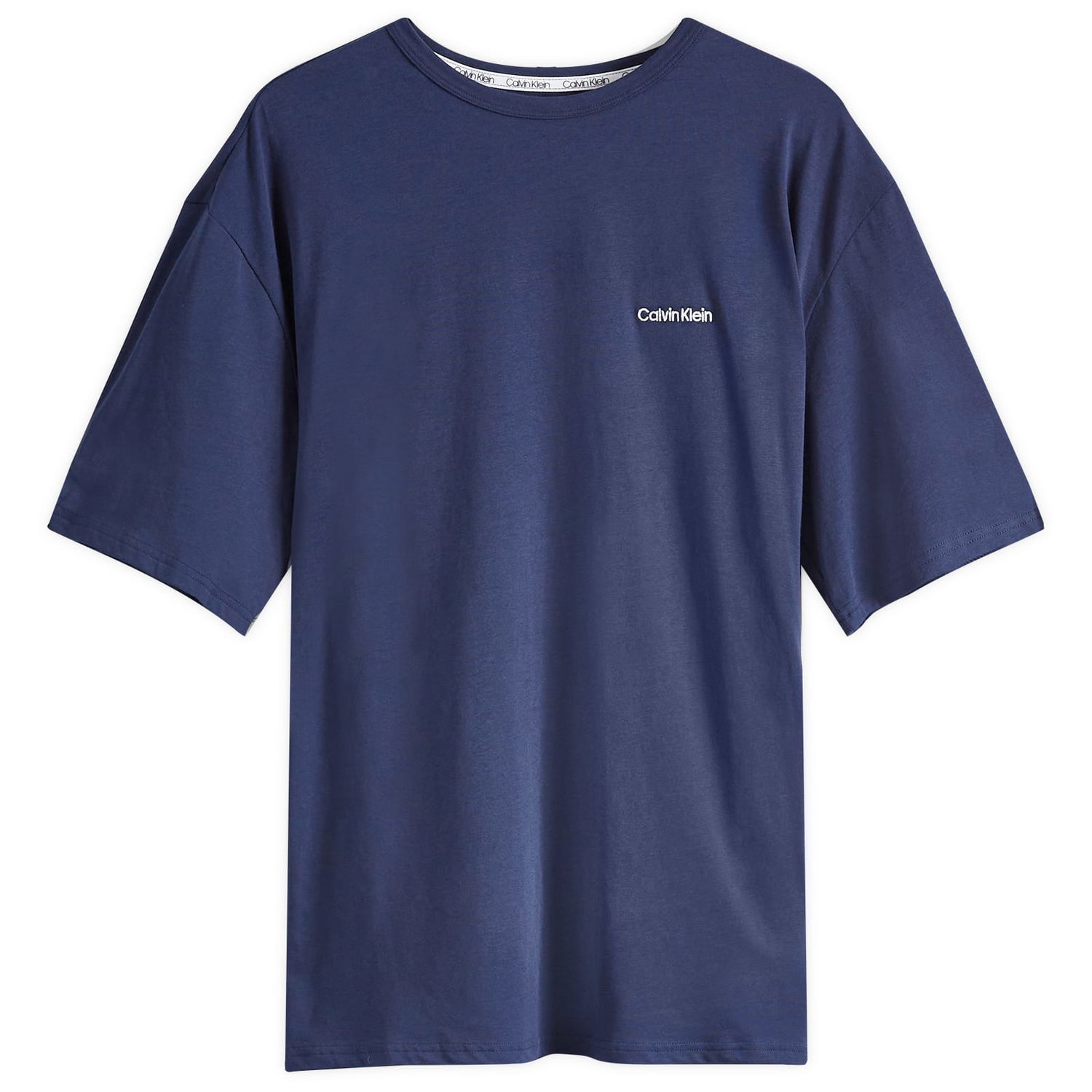 Tričko CALVIN KLEIN Crew Neck Lounge Navy | 000NM2298EVN7, 0