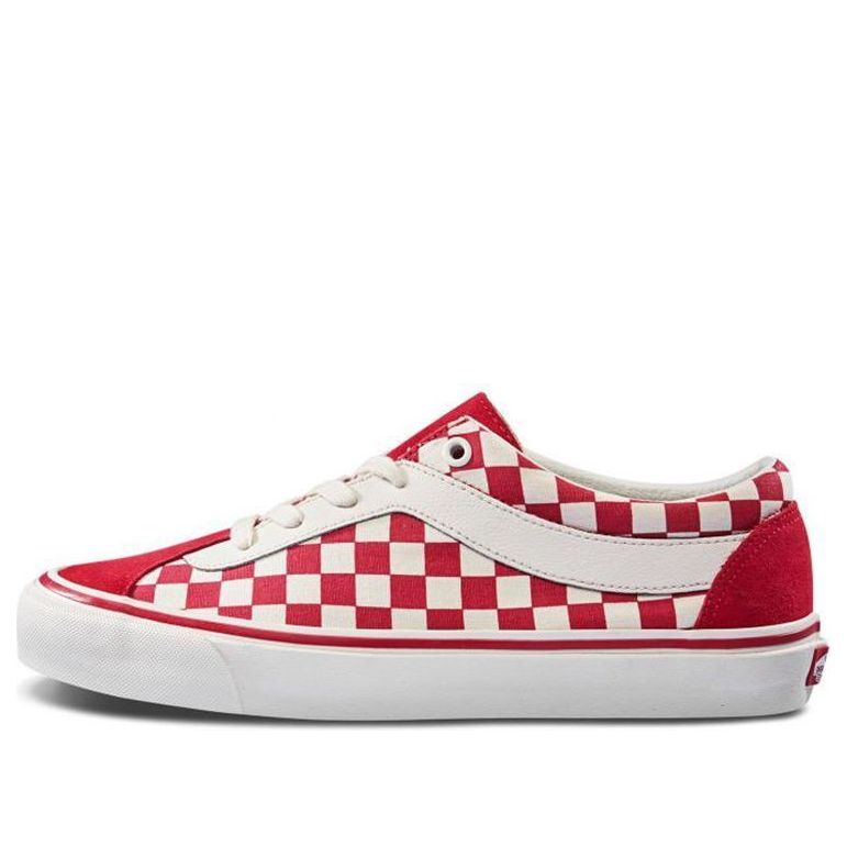Tenisky a topánky Vans Bold Ni Checkerboard Červená | VN0A3WLPT1E