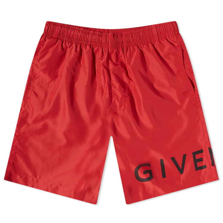 Plavky Givenchy 4G Logo Long Swim Shorts BMA00N1453-640