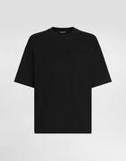 Dolce & Gabbana Cotton T-Shirt with Embossed Logo