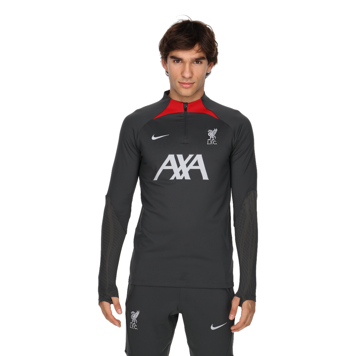 Tričko Nike Liverpool FC Strike Šedá | FD7090-063, 0