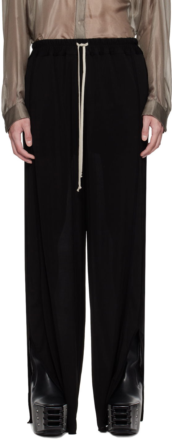 Nohavice Rick Owens Lido Track Pants Čierna | RR01D3327 HBZ, 0