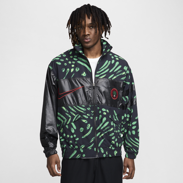 Vetrovka Nike Football Nigeria Courtside Čierna | FV4758-010, 0