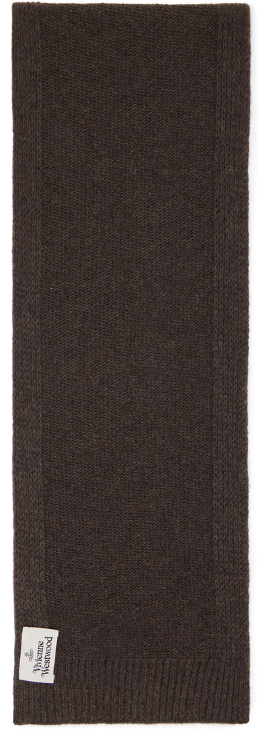 Šál Vivienne Westwood Cashmere Scarf Hnedá | 81030155-K004A-, 1