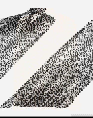 Košeľa Dolce & Gabbana Silk Shirt Leopard-print Šedá | G5MG0TIS1WTHI13N, 0
