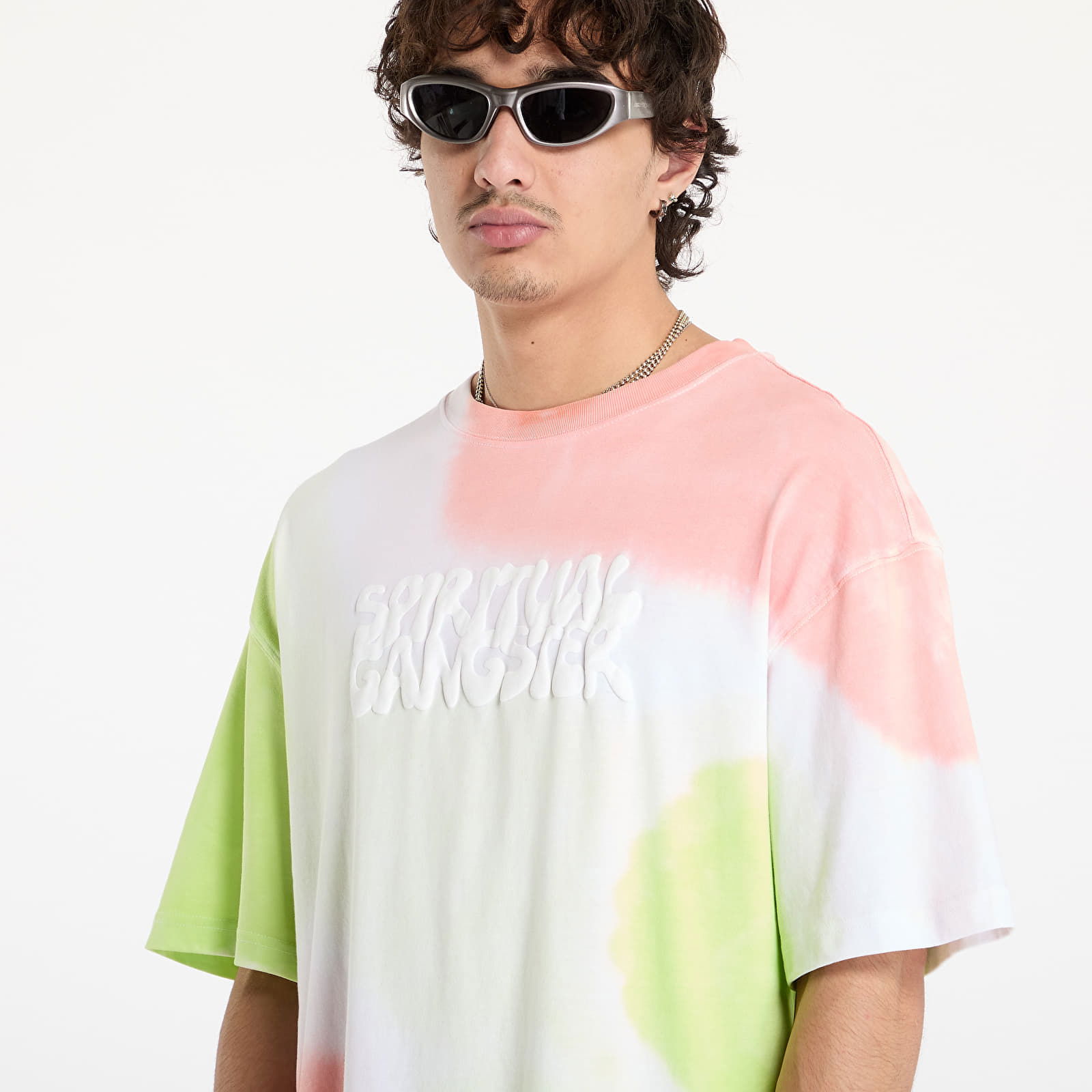 Spiritual Gangster Prism Lights Tie-Dye T-Shirt