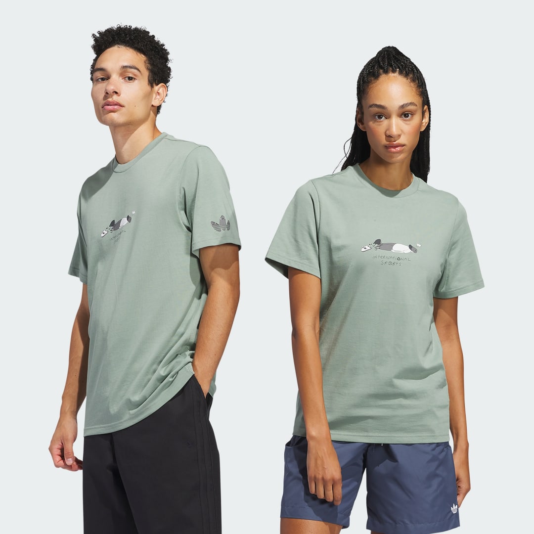 Tričko adidas Performance Henry Jones Defeat T-Shirt Zelené | JD2719, 0