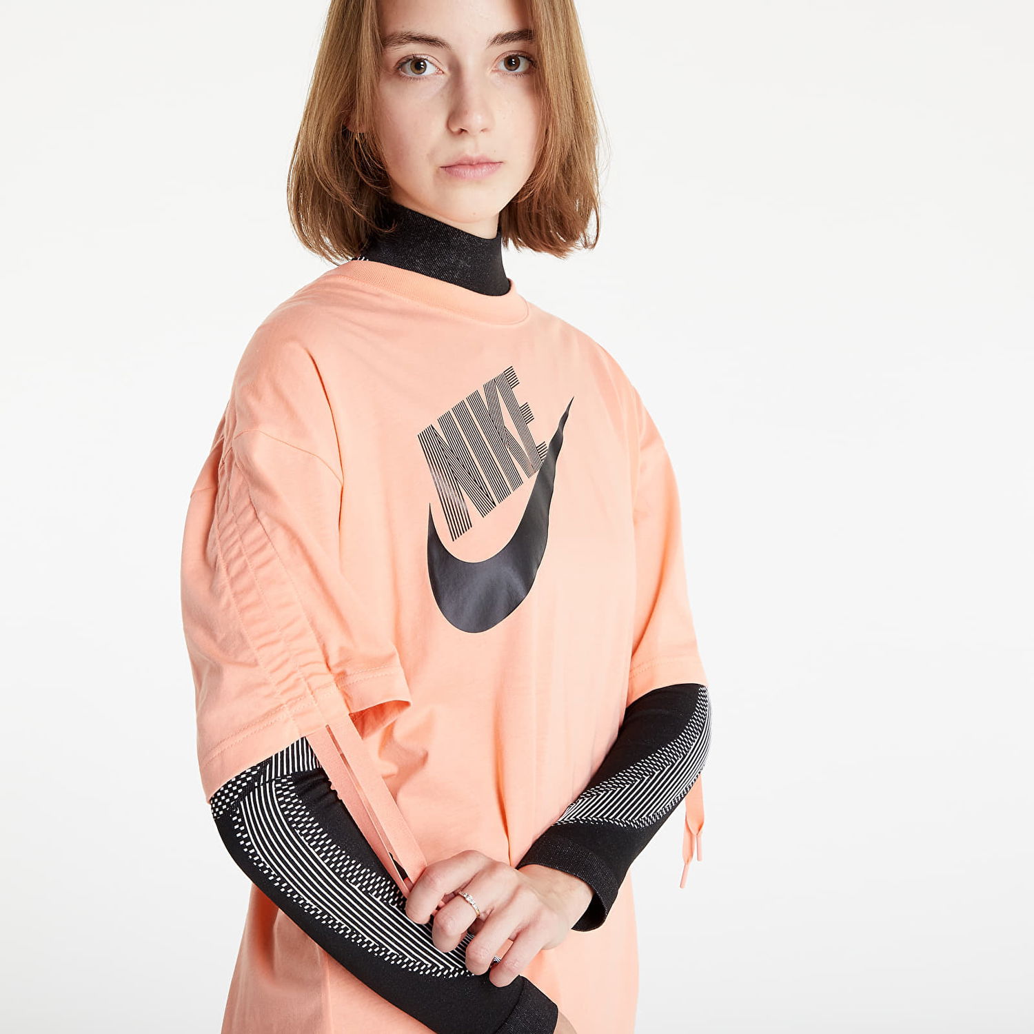 Tričko Nike Sportswear Dance T-Shirt Crimson Bliss Ružová | DV0335-693, 0